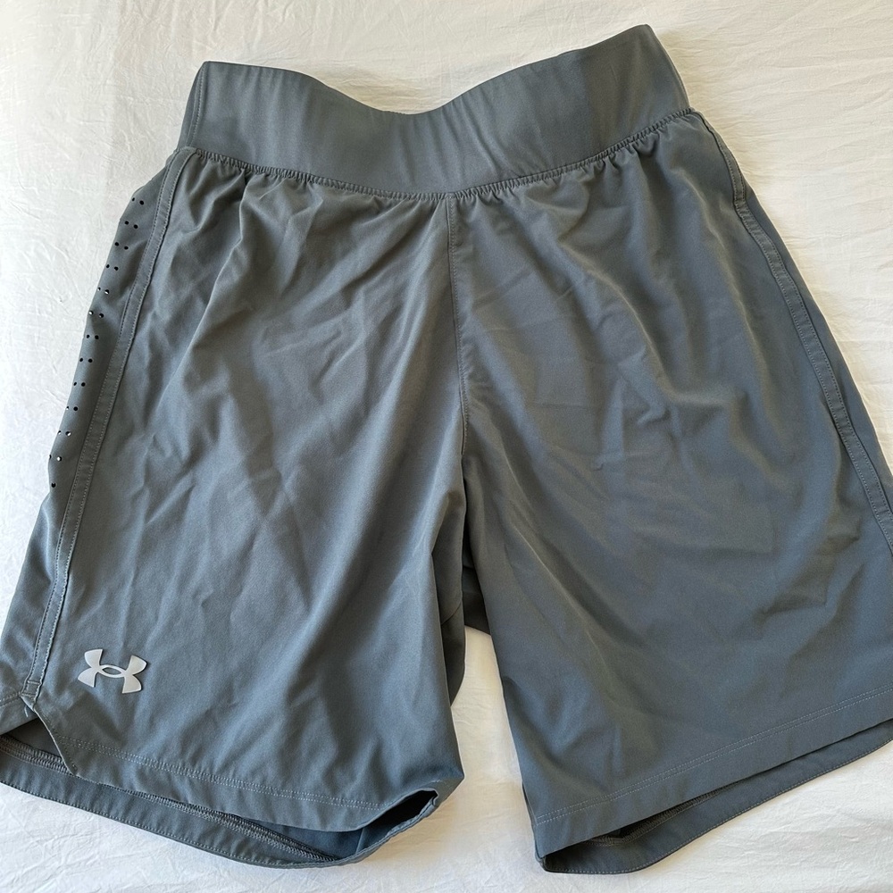 Under Armour Women's Charcoal Athletic Shorts